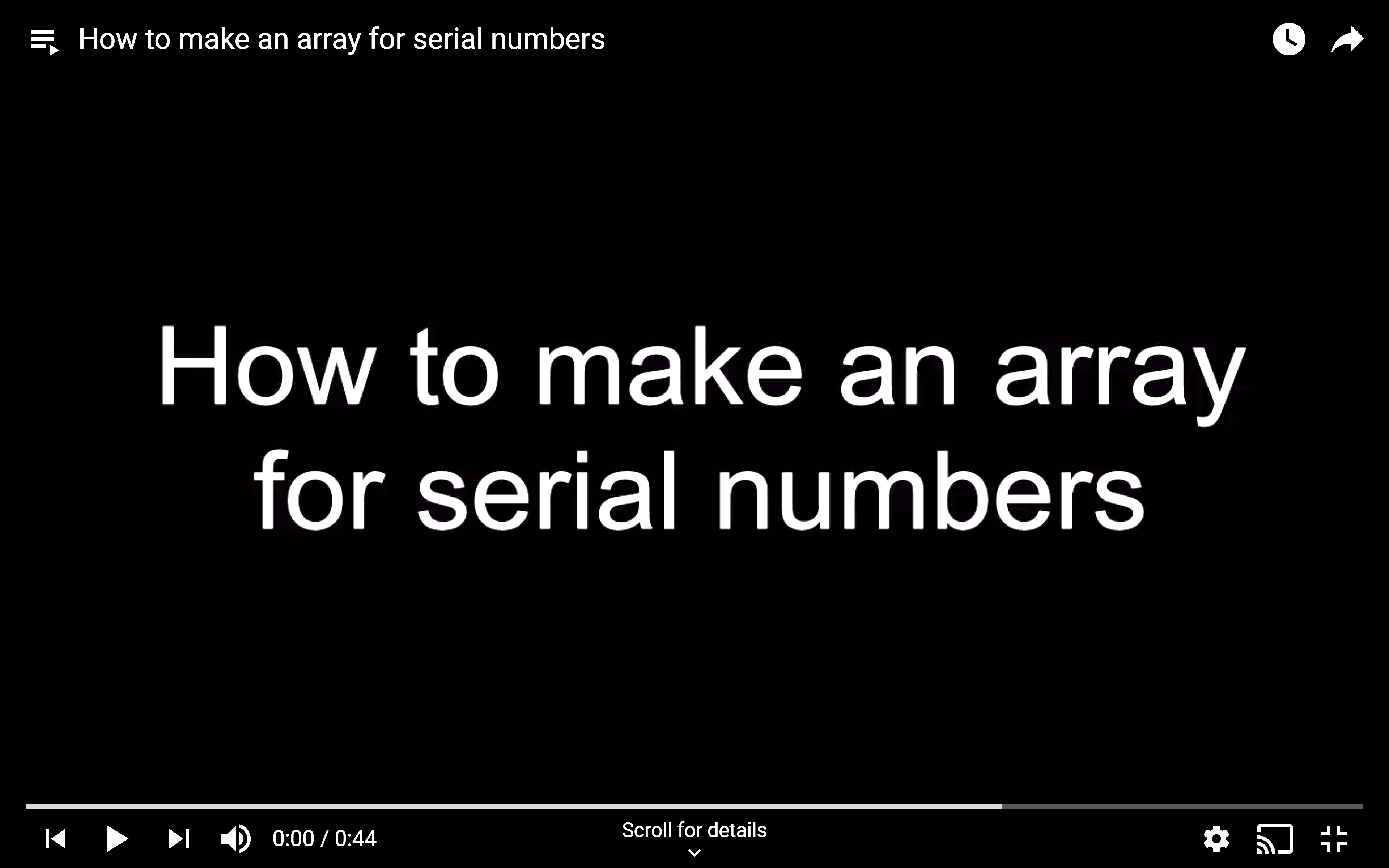 Serial Number Array - Laser Marking Technologies