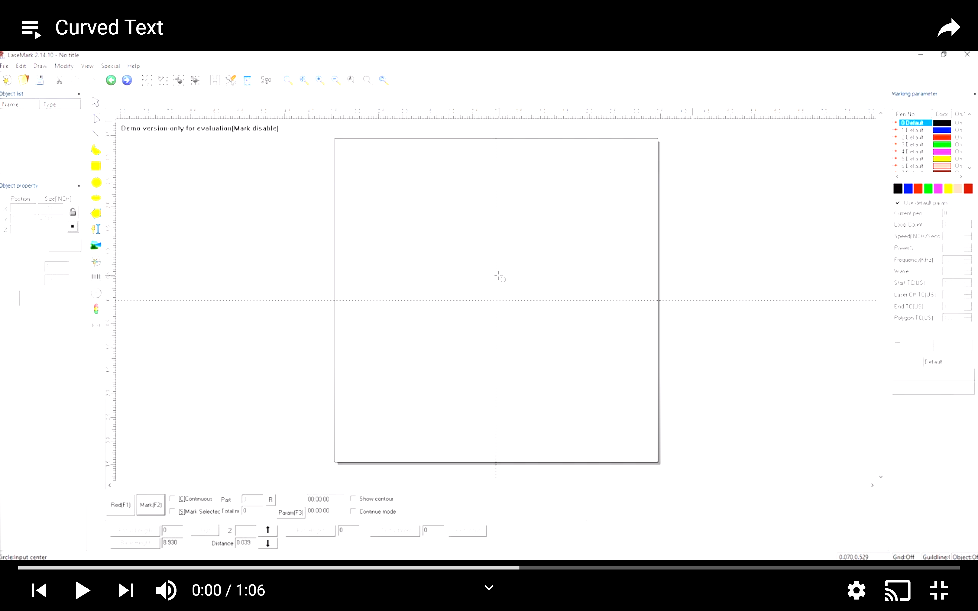 Curved Text - Laser Marking Technologies