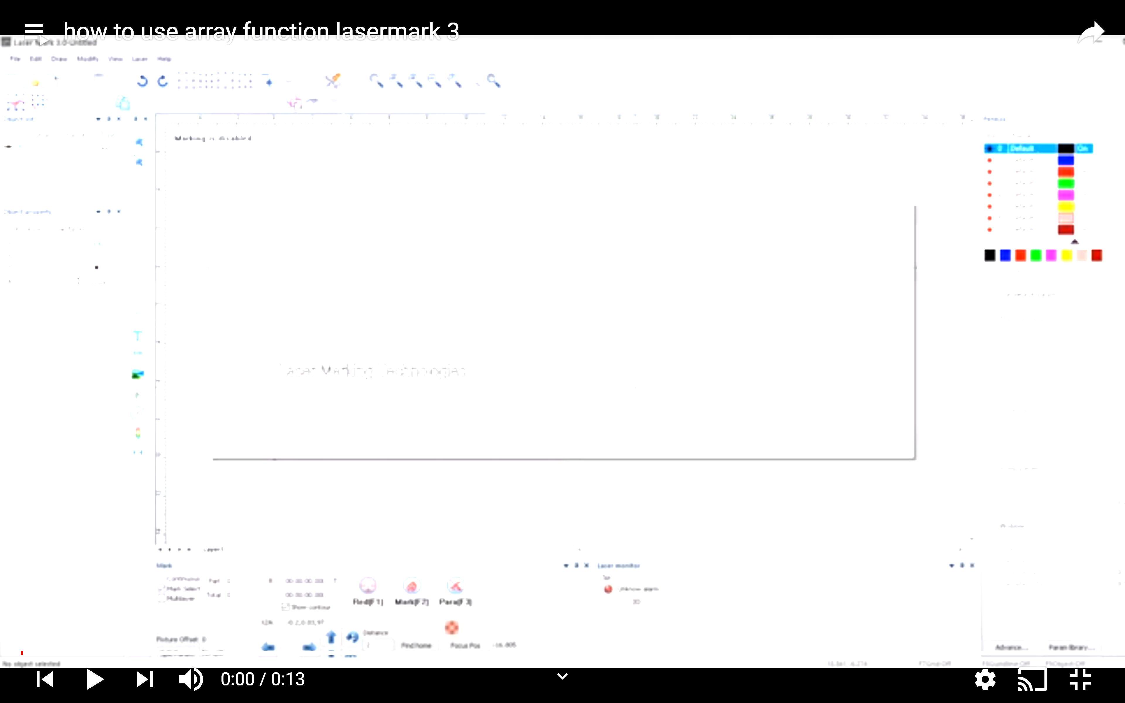 How To Use Array Function - Laser Marking Technologies