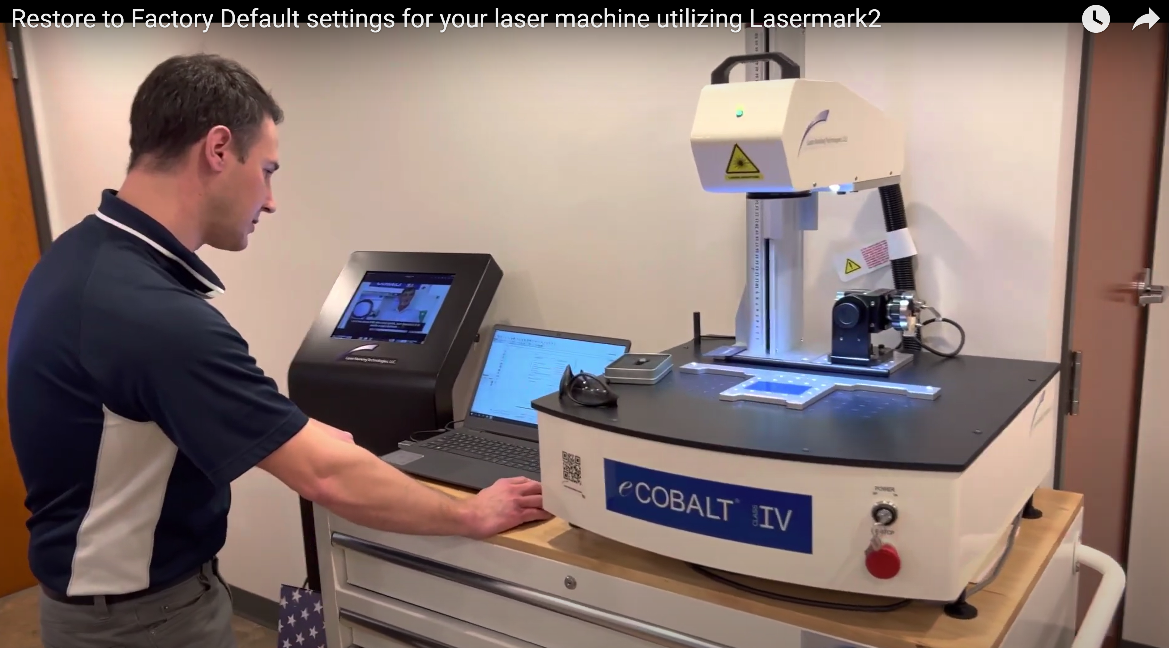 Restore To Factory Settings - Laser Marking Technologies