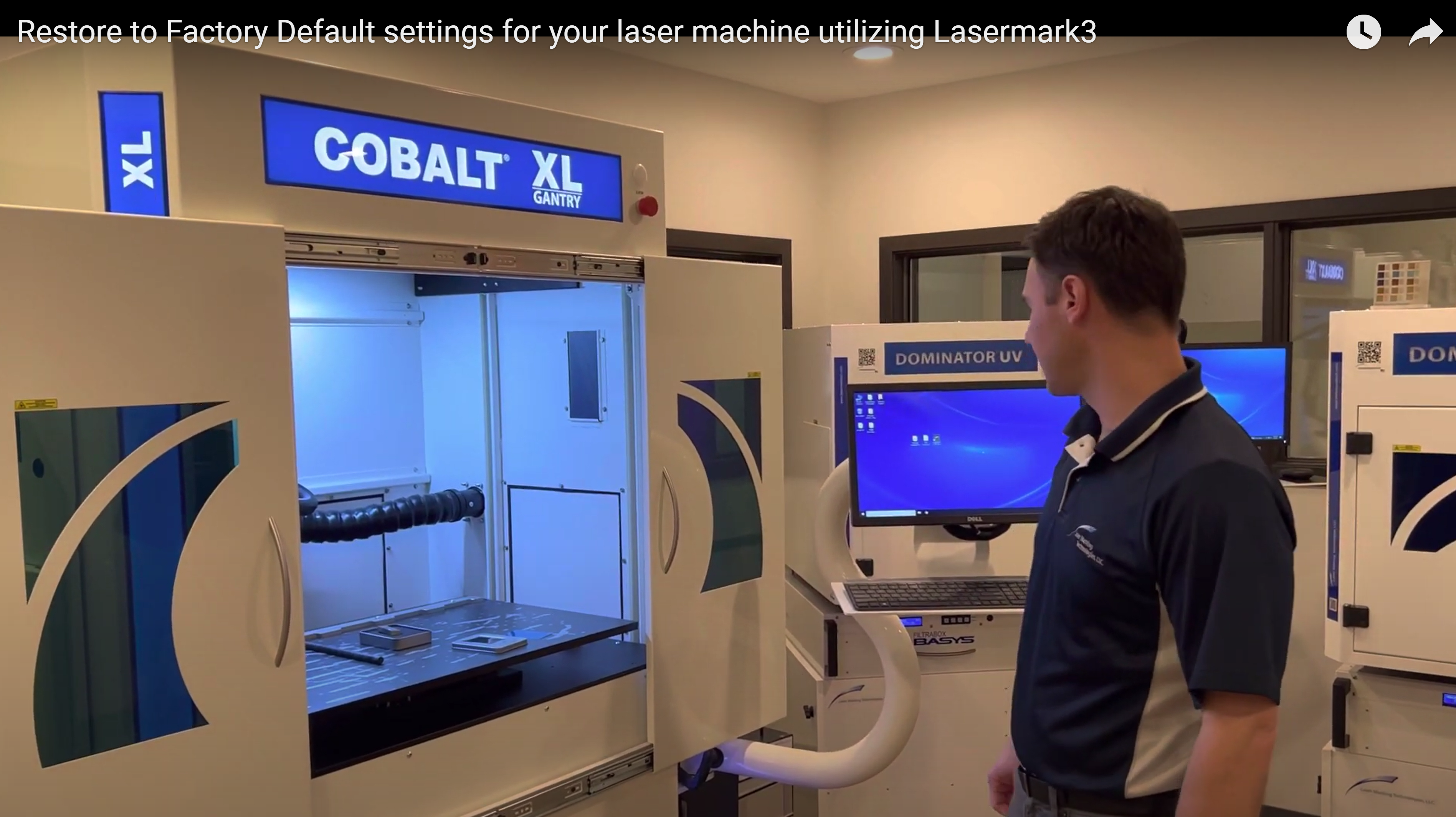 Restore To Factory Settings - Laser Marking Technologies