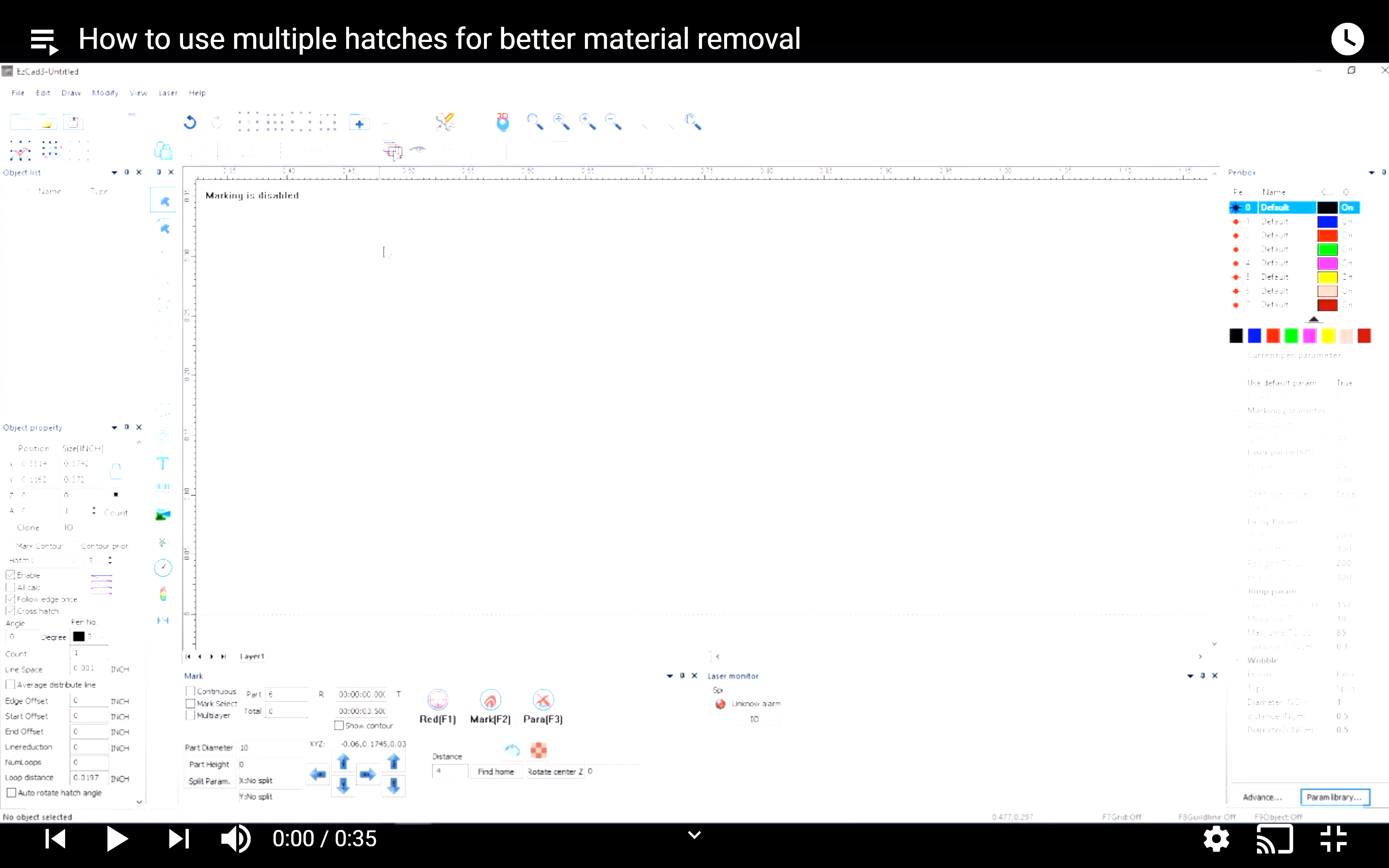 Use Multiple Hatches for Better Material - Laser Marking Technologies