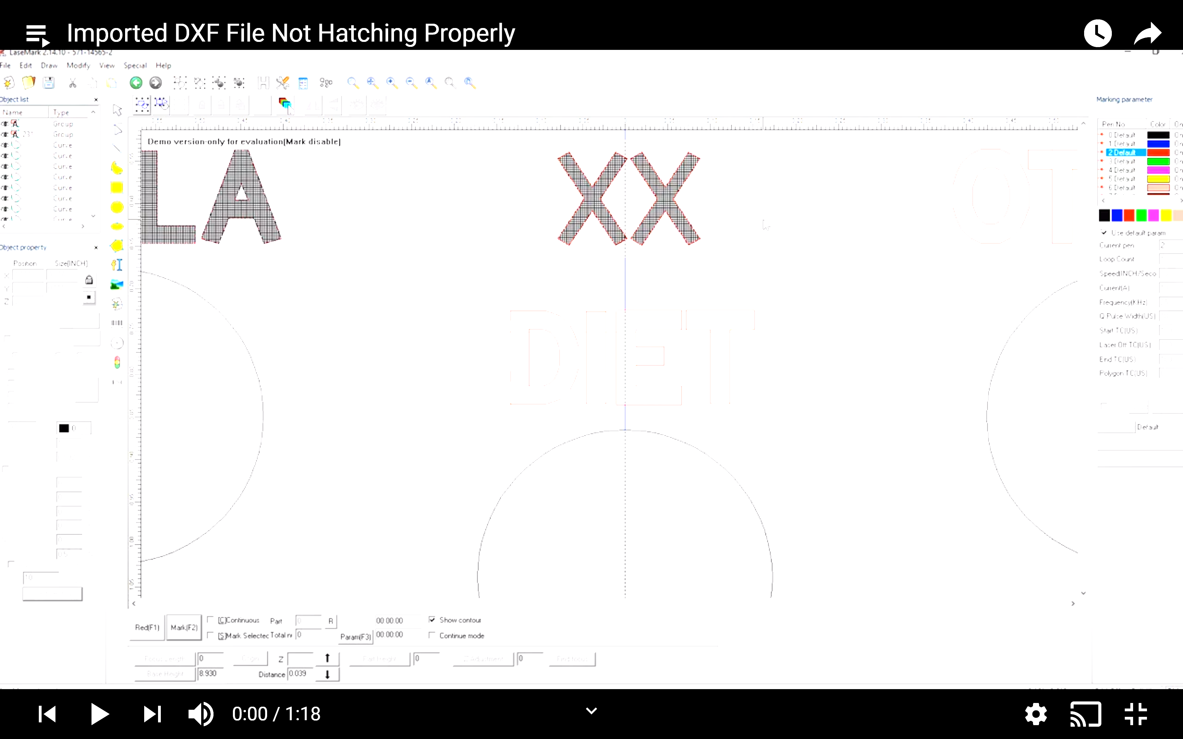 DXF Not Hatching Properly - Laser Marking Technologies