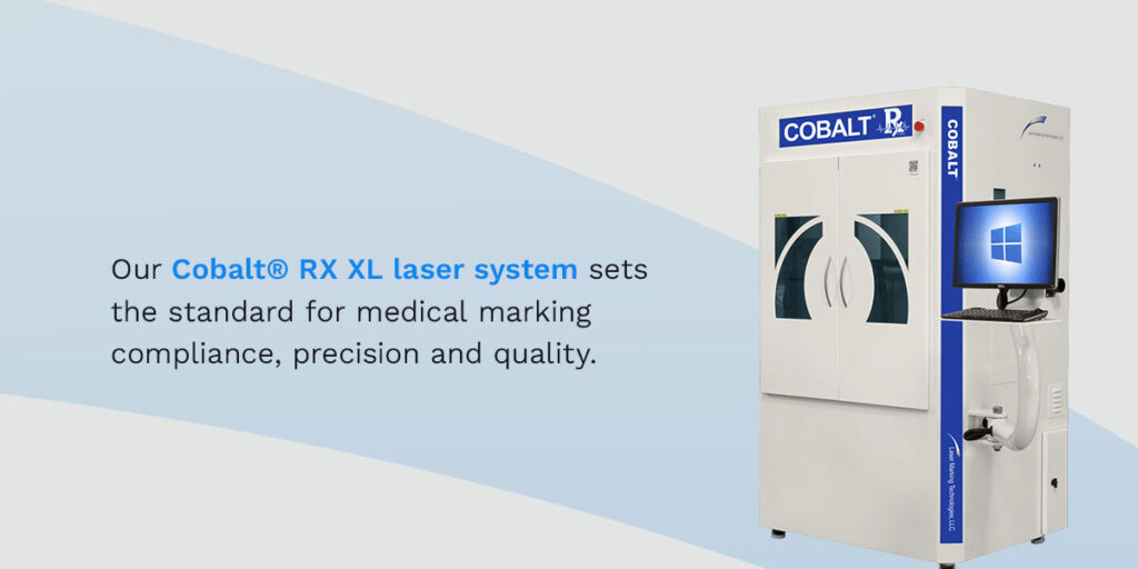 Our Cobalt RX XL laser system