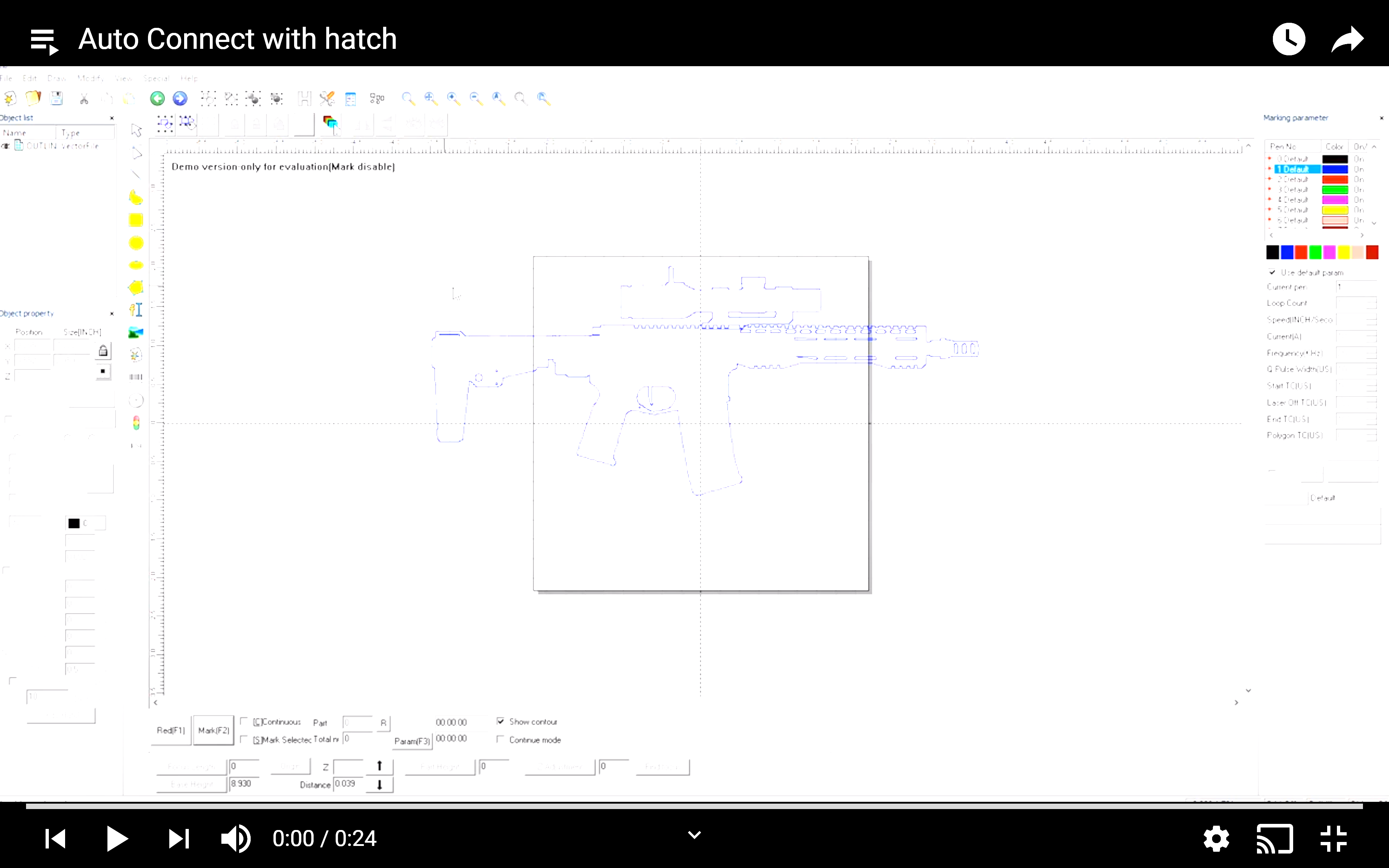 Auto Connect with Hatch - Laser Marking Technologies